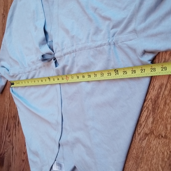 (L-XL) The North Face Cotton Blend Tie Waist Kimono Cardigan Casual Cozy Leisure - Picture 7 of 8